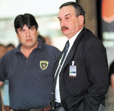 Jorge Palacios, en tiempos del armado de la Policía Metropolitana.